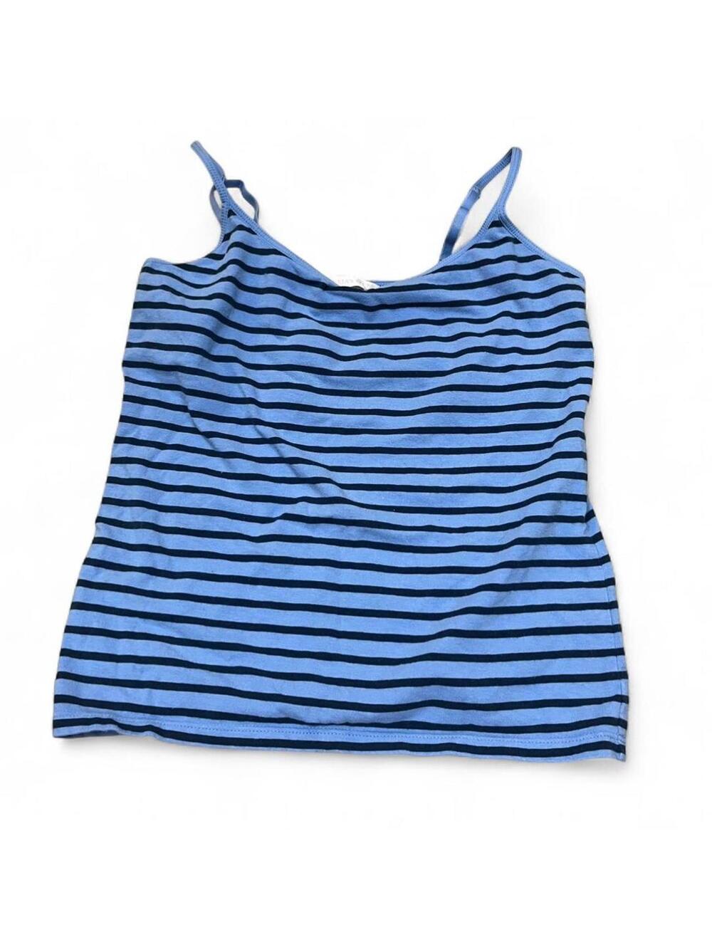 2K Victoria's Secret blue striped tank top